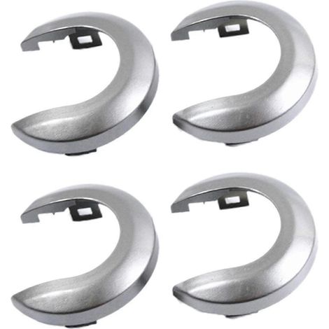 pièces de cache-poignées de porte intérieures pour Nissan Tiida 2005-2010 16 LIVINA NV200 Geniss Gris argent (1/5)