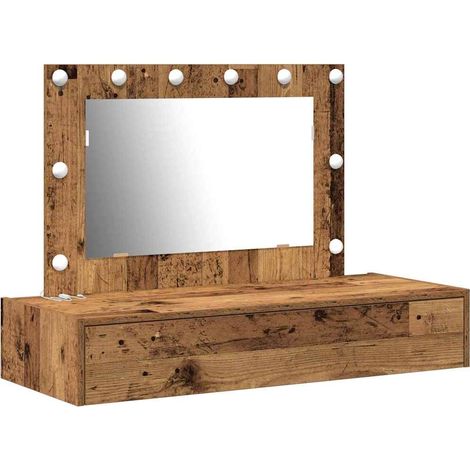 Maison Exclusive - Schminktisch mit Speicher Braun 100 x 40 x 70