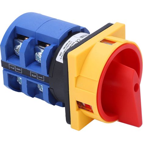 Interrupteur Rotatif à Came avec Sécurité Cadenas 63A 240V/440V AC pour Commutateur de Charge Universel (1/5)