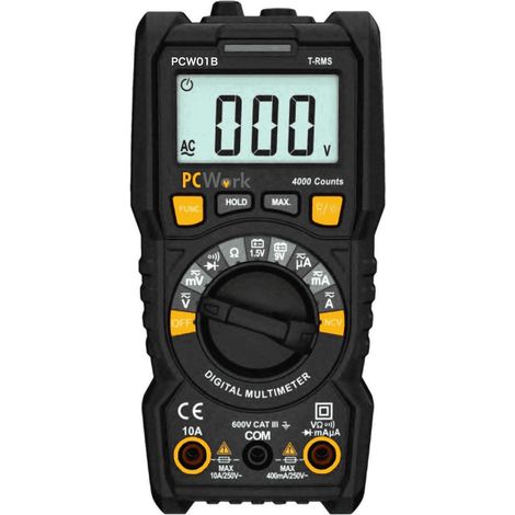 Strumento di misura pcwork pcw01b true rms auto range