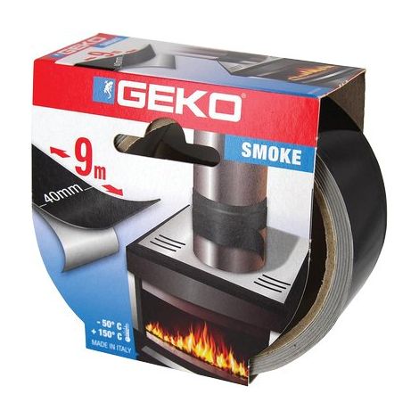 NASTRO ALLUMINIO EMMESMOKE GEKO - NERO CM 4 MT 9- 2 pezzi