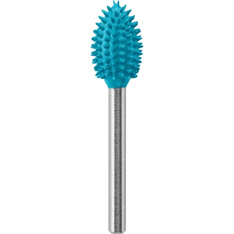 DremelMax Punta per intaglio ad alte prestazioni (9953), materiale acciaio inox, 9,5 mm de ampia "fiamma" per scanalare e intagliare legno, plastica, schiuma EVA e gomma. Parte della Dremel MAX Vita