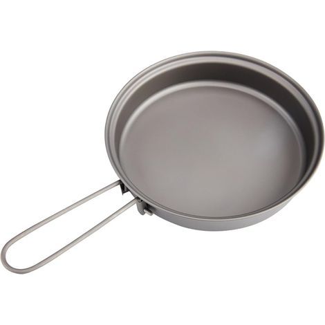 Poêle à frire en titane, équipement léger pour le camping et les pique-niques en extérieur, 145 mm (1/5)