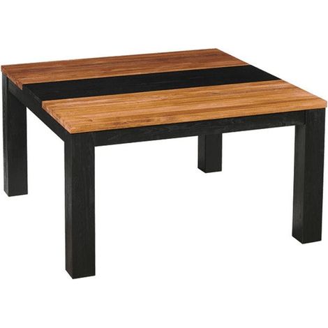 Table carrée en bois 140 cm PORTREE (1/2)