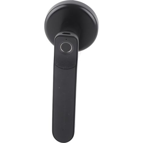 Serrure à empreinte digitale intelligente, sensible et à réponse rapide, pour porte d'entrée sans clé, idéale pour la maison ou le bureau (noire). (1/5)