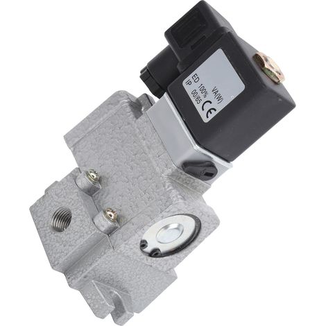 Pneumatisches Magnetventil, 2-Wege, 3-Positionen, elektrischer Regler, G1/4 Zoll, K23JD‑8, 10 Hz, 220 V AC (1/5)