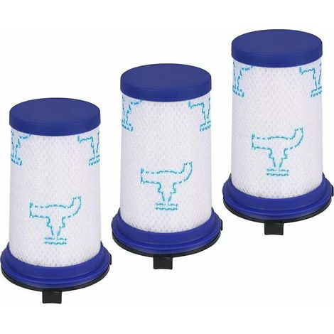 Lot de 3 Filtre de remplacement pour Rowenta Air Force 360 / X-Pert Essential 260 Aspirateur sans fil (1/5)