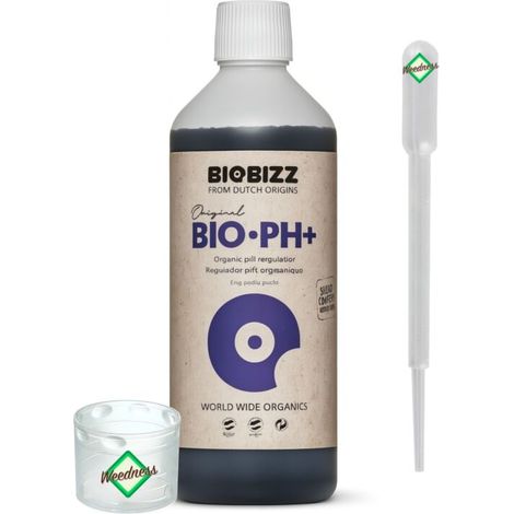BioBizz pH Plus 250 ml pH Erhöher Nährlösung Wasserpflege Pflanzen (1/5)