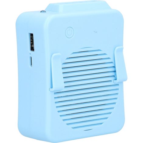 Tragbarer Mini-Ventilator mit Clipverschluss, USB-aufladbar, freihändig tragbar, für den Außenbereich (1/5)