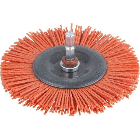 Brosse Nylon Circulaire 100 mm pour Perceuse (1/5)