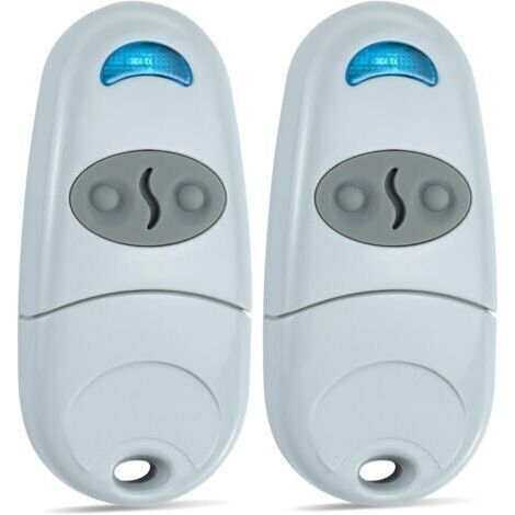 2PCS Télécommande Universelle de Portail, 433.92MHz Key Fob Transmitter Compatible avec Came Top432NA/432EE/432EV/432A/432M/432S/T432 (1/5)