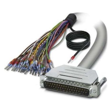 Câble série Sub-D à 37 broches vers Sans connecteur, longueur 3m, Phoenix Contact ( Prix pour 1 )
