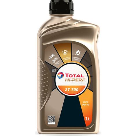 OLIO LUBRIFICANTE TOTAL HI-PERF 2T 700  1 L- 12,0 pz