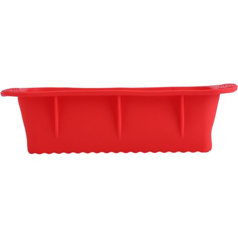 Moule À Cake En Silicone - Rectangle Pour Pain Et Toast - Résistant Four Micro-Ondes - 1 Pièce (1/5)