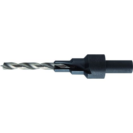 HÖGERT HT6D504 - Broca cónica (4,5 mm de diámetro, 5 mm de diámetro, 90 mm de diámetro, 50 mm de diámetro), color negro y gris