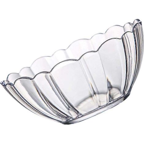 Récipient en acrylique multi-usages, idéal pour les salades et les desserts. (1/5)
