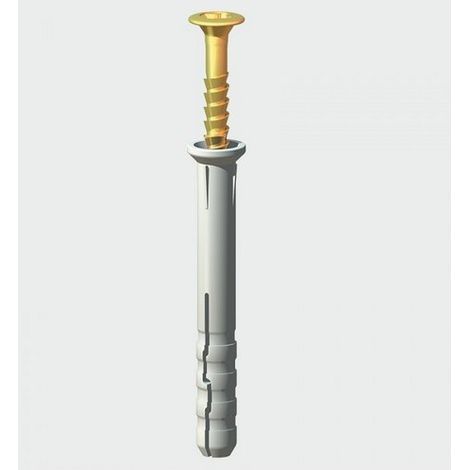 Timco Light Duty Nylon Hammer Fixings - 6 x 40mm (10 Box) (1/2)