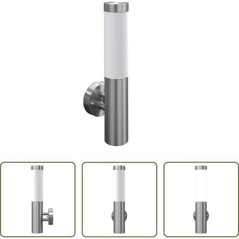 Lampe extérieure - Applique murale RVS pour intérieur et extérieur étanche (1/5)
