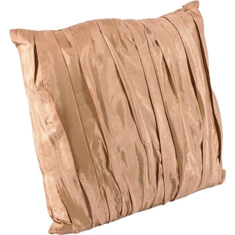 Cuscino in tessuto beige, 30x30 cm