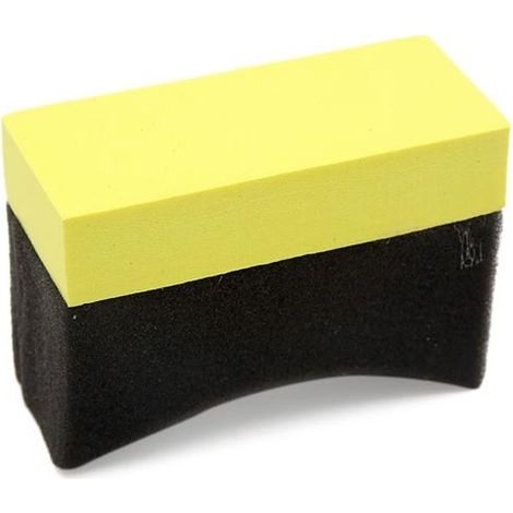 Esponja aplicadora de neumáticos para coche 95x35x65 mm amio-02519 (1/4)