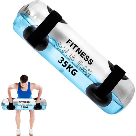 Peso del agua, capacidad ajustable de 35 kg, equipo de fitness portátil, bolsa de agua (1/2)