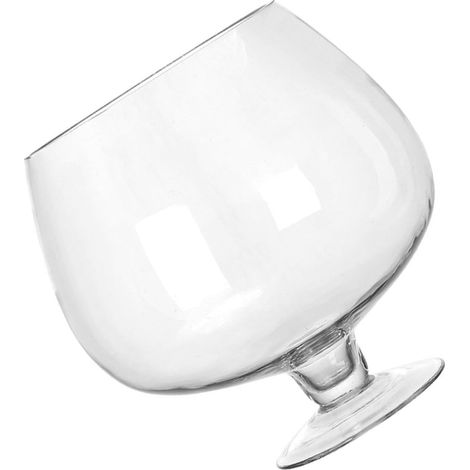 Aquarium en Verre Transparent 19x19 Cm Multifonction pour Poissons Rouges et Betta, Vase Écologique Hydroponique Décoratif de Bureau, Accessoire Pratique pour Milieu de Culture (1/5)