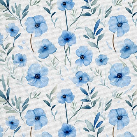 Tela decorativa para exteriores Oxford - Estampado floral - DX2104 (1/5)
