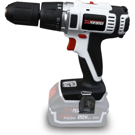 X PERFORMER 20V COLLECTION- Trapano avvitatore a percussione 20V a batteria - luce LED per la zona di lavoro (solo corpo macchina) (1/2)
