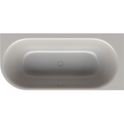 BETTE 3436-413 CELVS Baignoire angle forme spéciale Lux Ovale V (1/2)