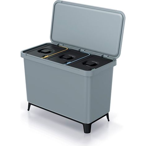 KEDEN Système de tri de recyclage 10L chacun Systema 57x29x41 cm (1/5)