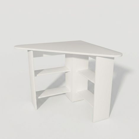Scrivania, tavolo da lavoro, tavolo da ufficio Desk Bianco (1/3)