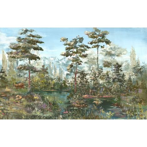 Papier peint panoramique naturel Patrie Harmonique (1/4)