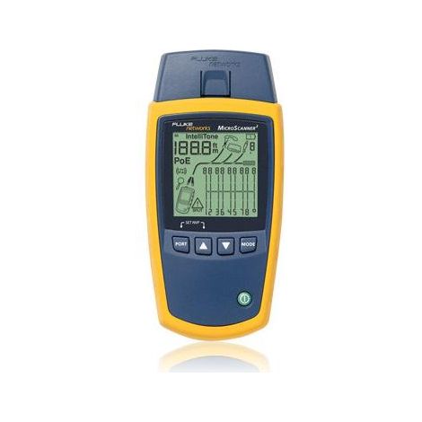 Fluke Networks MS2-TTK: Kit Test di Terminazione con MicroScanner2 + kit di attrezzi professionali IS60 + sonda IntelliTone 200 + cavi di connessione RJ11 e RJ45 in custodia per il trasporto deluxe (1/4)