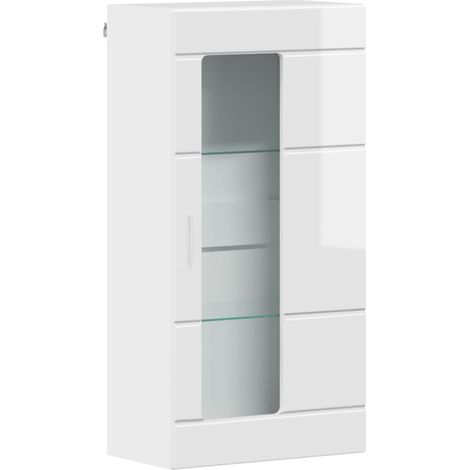 Armario de Madera con almacenamiento brillante 50 x 29 x 100 cm vidaXL