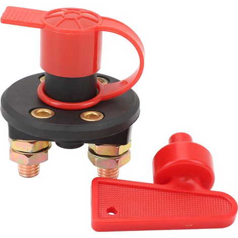 Interrupteur de Déconnexion de Batterie Principal, Opérations Rotatives 300A 12V 24V pour Camion Voiture RV Yacht Marine. (1/5)