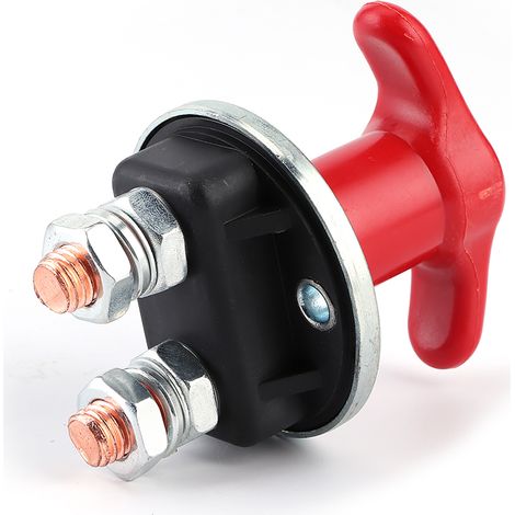 Coupe-circuit batterie 150A/250A, interrupteur d'isolation universel, déconnexion pour voiture, camion incendie, 12V/24V, protection électrique robuste. (1/3)