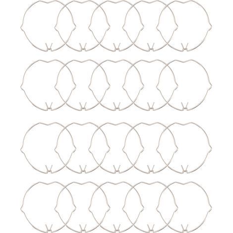 Clips à ressort de retenue pour spot MR16, 20 pièces, Surface lisse, artisanat exquis pour projecteur (1/5)