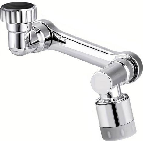 Cleafe - Raccordo Filtro Rotante Rubinetto Prolunga Girevole 360° Aeratore Universale 87998 - (1/5)
