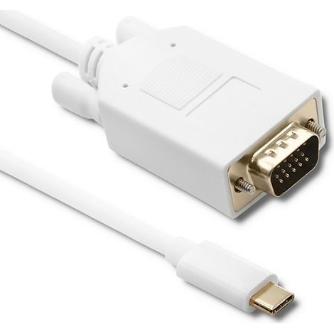 Cable USB 3.1 Tipo C Macho/VGA Macho Qoltec Full HD Modo Alternativo 1 m (1/5)