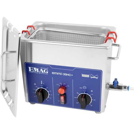 Emag Emmi-30HC Plus Ultraschallreiniger Universal 180 W 3.2 l mit Heizung