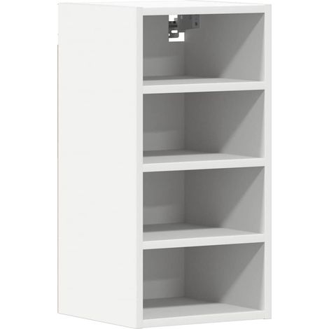 Maison Exclusive - Mobile Pensile “Riga” Bianco 30x29,5x60 cm