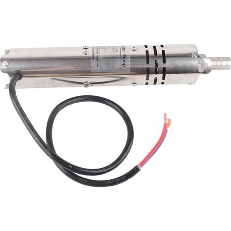 Pompe Solaire Submersible 24V DC, Moteur sans Balais MPPT (1/5)