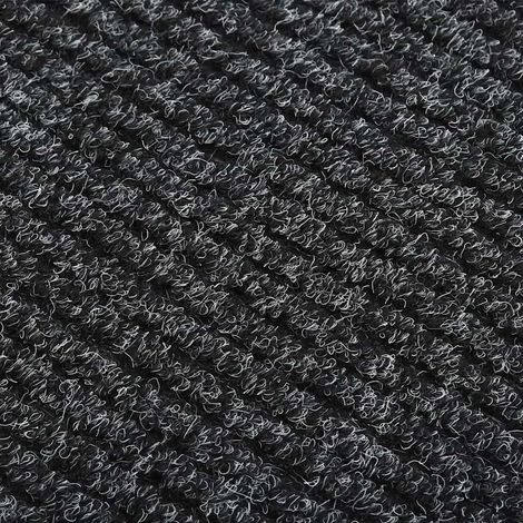 vidaXL Tappeto Corsia Acchiappa Polvere 100x400 cm Antracite