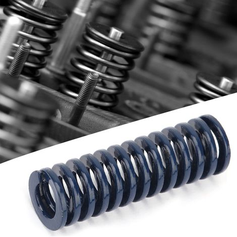 2 ressorts de moule en acier bleu haute précision, diamètre extérieur 10 mm, diamètre intérieur 5 mm (TL1080mm) (1/5)