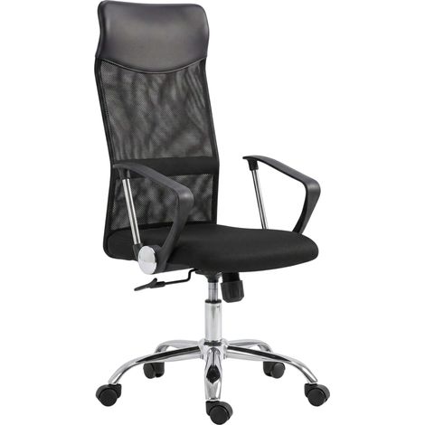 Silla despacho Meeting giratoria color negro Diseño original Oficina moderna (1/5)