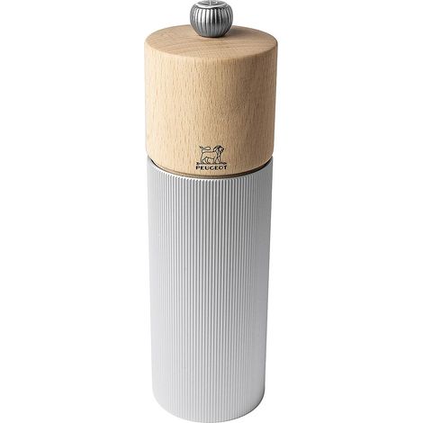 Peugeot Line Holz/Aluminium Pfeffermühle 18 cm Natur (1/4)