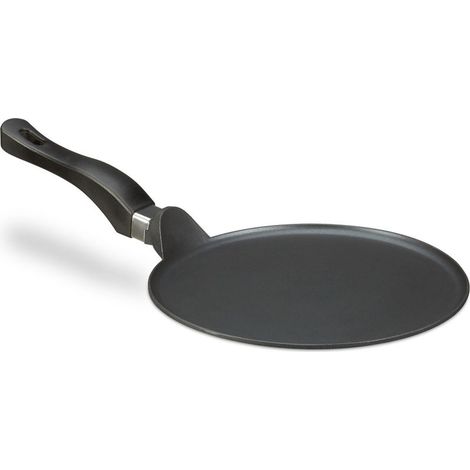 Forme à crêpes en fonte d'aluminium noir 25 cm (1/5)