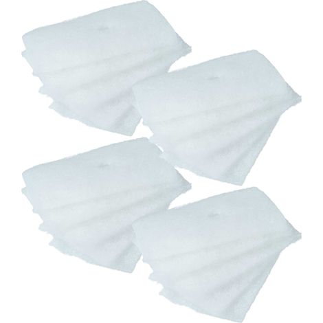 vhbw 20x Filter G2 compatible with Lunos LRA, LRK, LRK2 Air Ventilation Device - Filter Set, 16.15 x 9.75 x 0.7 cm, White