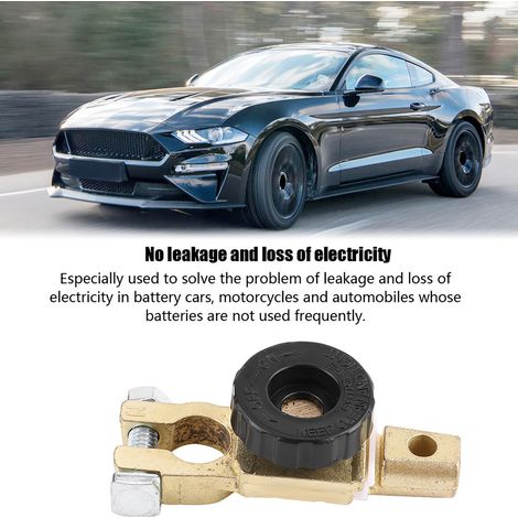 Universeller Kfz-Batterietrennschalter, schwarzer Drehschalter, Kfz-Batterietrennschalter (1/5)