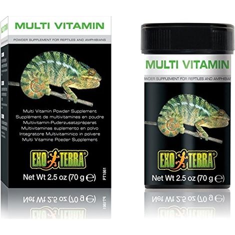 EXOTERRA HYGIÈNE POUR REPTILE MULTI VITAMINE POUDRE 70 G
